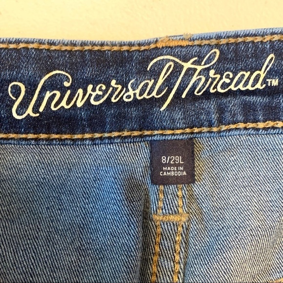 Universal Thread Patchwork Wash Hi Rise Tall Jeans - Picture 12 of 12